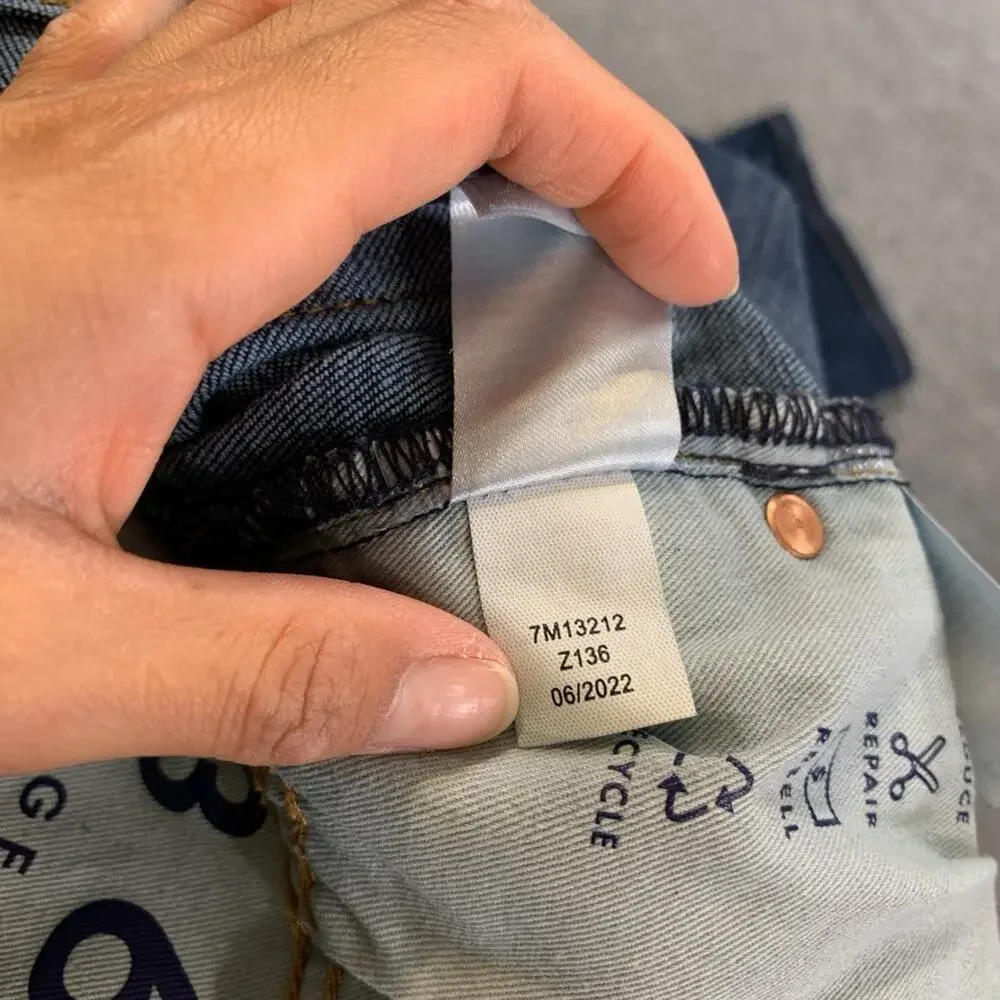 Lucky Brand Jeans Mens 36 Blue Vintage Straight Coolmax Stretch Cotton Lyocell